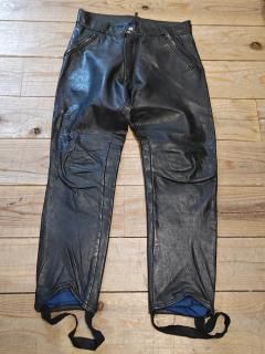 70's Motorcycle Leather pants 
