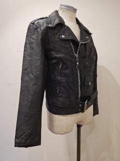 <img class='new_mark_img1' src='https://img.shop-pro.jp/img/new/icons1.gif' style='border:none;display:inline;margin:0px;padding:0px;width:auto;' />80's Double Leather Jacket 