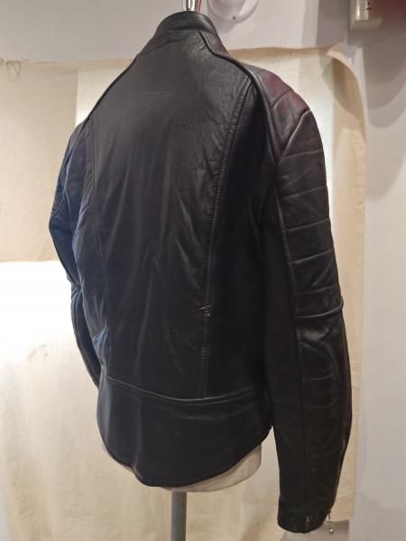 Leather Beret - neon-leather