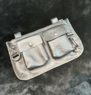 NEON LEATHER GARMENT リネンビッグベレー ダークグレー s-UQ-D07-028_1.gif