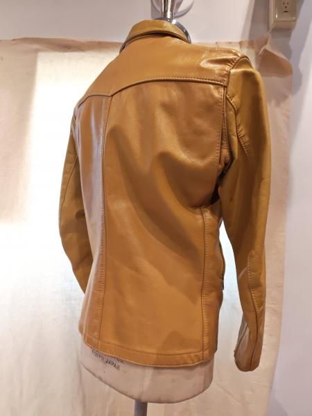 ジャケット・アウター 60s bates 60s BATES Leather Riders Jacket 襟なし ノーカラー レザー