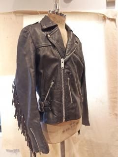 70~80's Double Fringe Riders Jacket λType 
