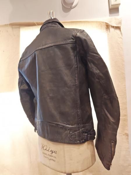 ジャケット・アウター Single Riders Goatskin as 70s 70's Single Riders Leather Jacket - neon-leather