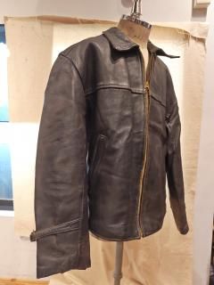60's Sports Leather Jacket 