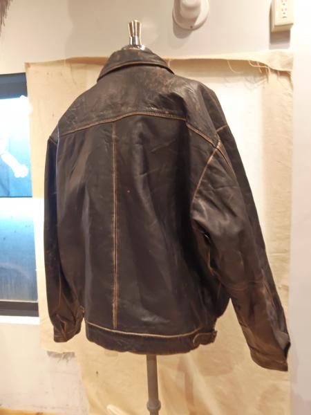 LA ROCKA! Single Leather Jacket - neon-leather