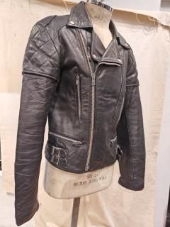 70's Padded Double Riders Jacket LIGHTNING Type 