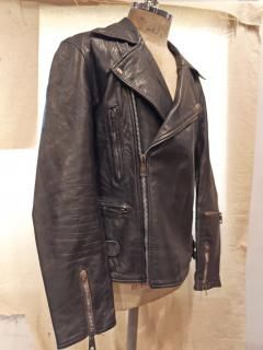 70~80's Double Riders Jacket LIGHTNING Type 