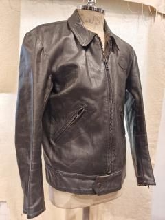Crusader BY Mike Lewis Single Riders Leather Jacket 