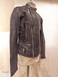 70~80's Padded Double Riders Jacket Monza Type