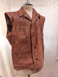 Albackens Leather Vest 