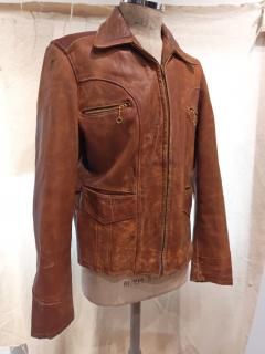 40's Sports Leather Jacket 