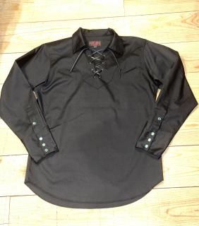 NEON lace-up western shirt
