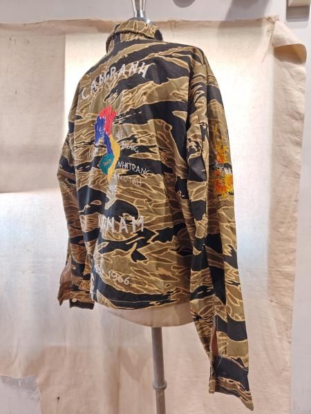 ベトジャン【VIETNAM SOUVENIR JACKET 】varde77 1960's VIETNAM SOUVENIR JACKET ベトジャン 68-69 DRAGON TIGER