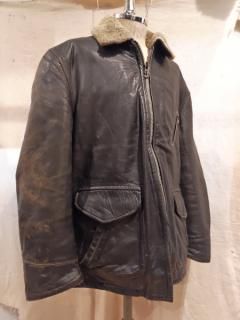 <img class='new_mark_img1' src='https://img.shop-pro.jp/img/new/icons1.gif' style='border:none;display:inline;margin:0px;padding:0px;width:auto;' />50's Schott Leather Car Coat