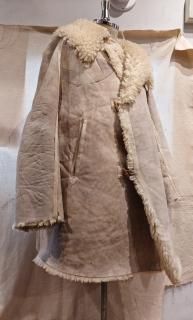 40's German Sheep Skin Great Coat 