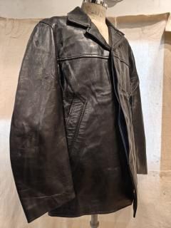 <img class='new_mark_img1' src='https://img.shop-pro.jp/img/new/icons1.gif' style='border:none;display:inline;margin:0px;padding:0px;width:auto;' />80's TOP Cuir French leather coat 