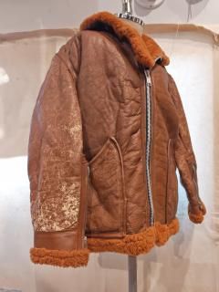 <img class='new_mark_img1' src='https://img.shop-pro.jp/img/new/icons16.gif' style='border:none;display:inline;margin:0px;padding:0px;width:auto;' />70's IRVIN type Sheepskin Flight jacket 