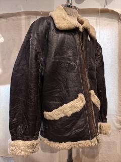 <img class='new_mark_img1' src='https://img.shop-pro.jp/img/new/icons1.gif' style='border:none;display:inline;margin:0px;padding:0px;width:auto;' />70's IRVIN type Sheepskin Flight jacket 