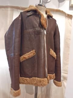 70's IRVIN type Sheepskin Flight jacket 