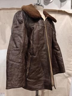 <img class='new_mark_img1' src='https://img.shop-pro.jp/img/new/icons1.gif' style='border:none;display:inline;margin:0px;padding:0px;width:auto;' />60~70's Mouton Leather Coat 