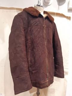 <img class='new_mark_img1' src='https://img.shop-pro.jp/img/new/icons1.gif' style='border:none;display:inline;margin:0px;padding:0px;width:auto;' />70's Mouton Leather Jacket