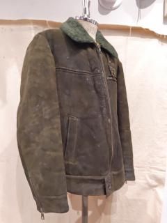 <img class='new_mark_img1' src='https://img.shop-pro.jp/img/new/icons1.gif' style='border:none;display:inline;margin:0px;padding:0px;width:auto;' />70's German Mouton Leather Jacket 