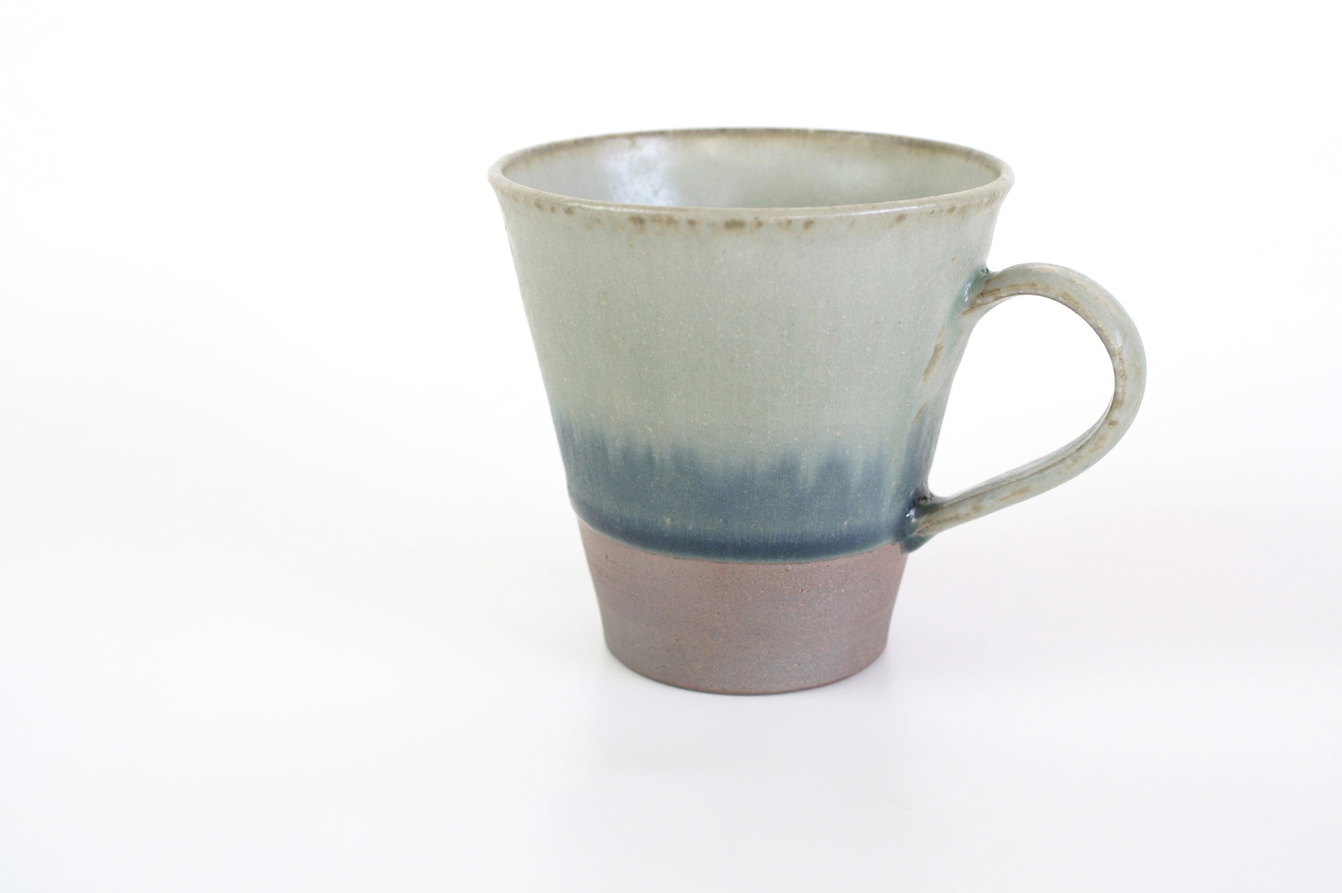 彩色灰釉　マグカップ