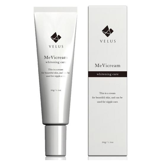 ナイトケアクリーム] MeVicream デリケートゾーン 乳首 バスト ワキ 肘