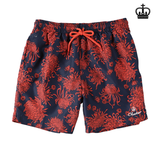 WOMBAT UK surf shorts_chrysanthemum