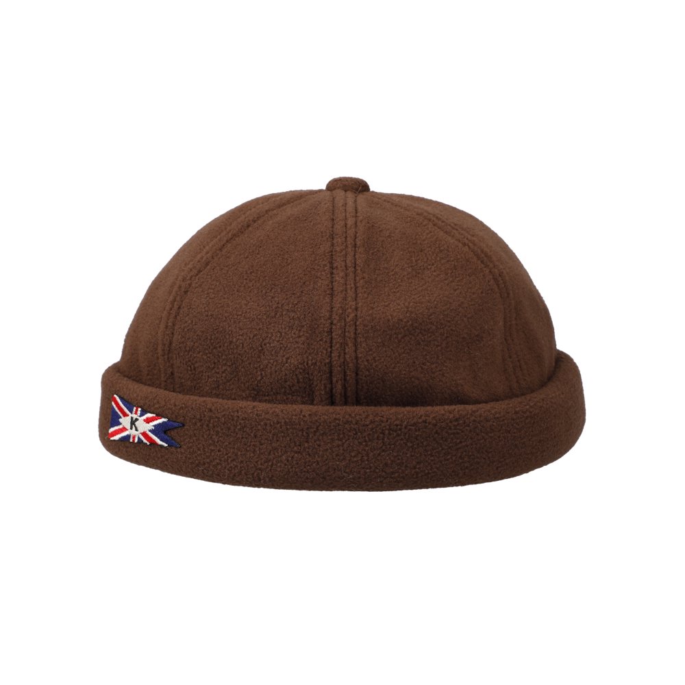<img class='new_mark_img1' src='https://img.shop-pro.jp/img/new/icons14.gif' style='border:none;display:inline;margin:0px;padding:0px;width:auto;' />fleece fisherman Cap_ chocolate brown