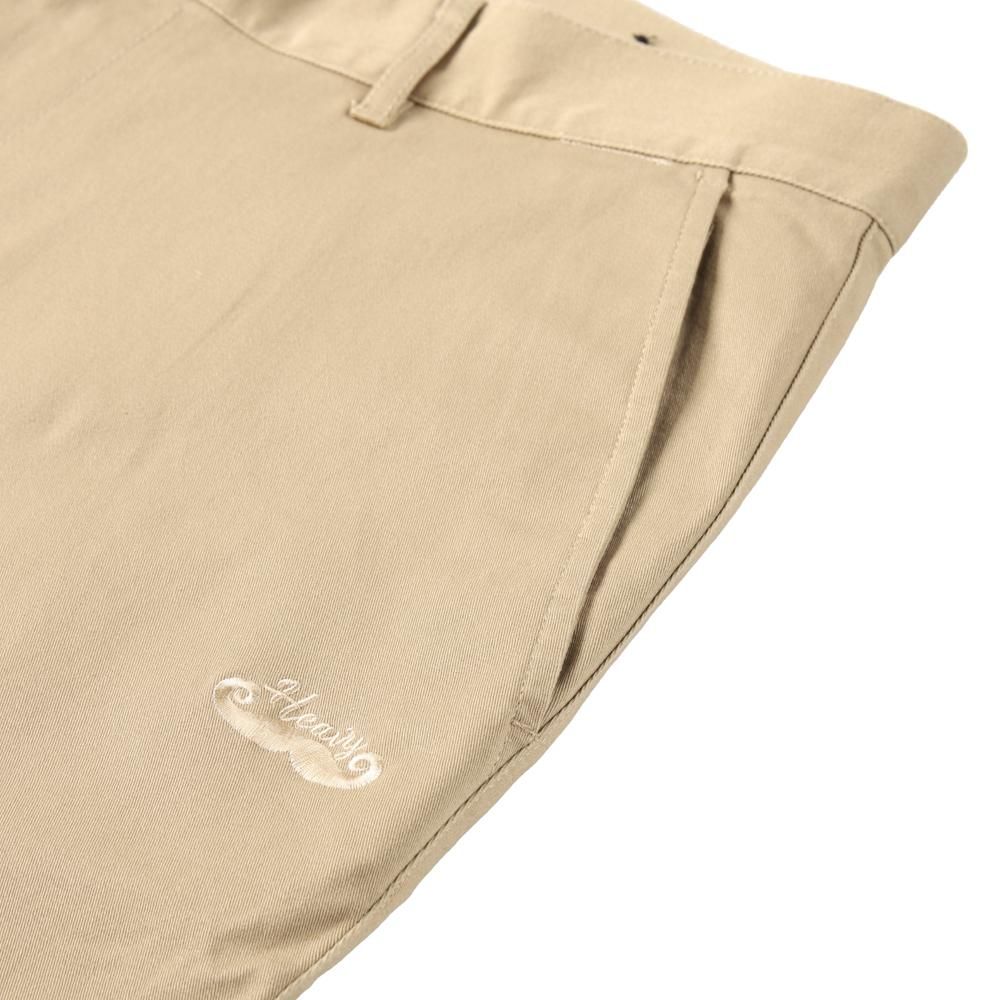H/beard stretch chino Pants_beige - KAEN web store