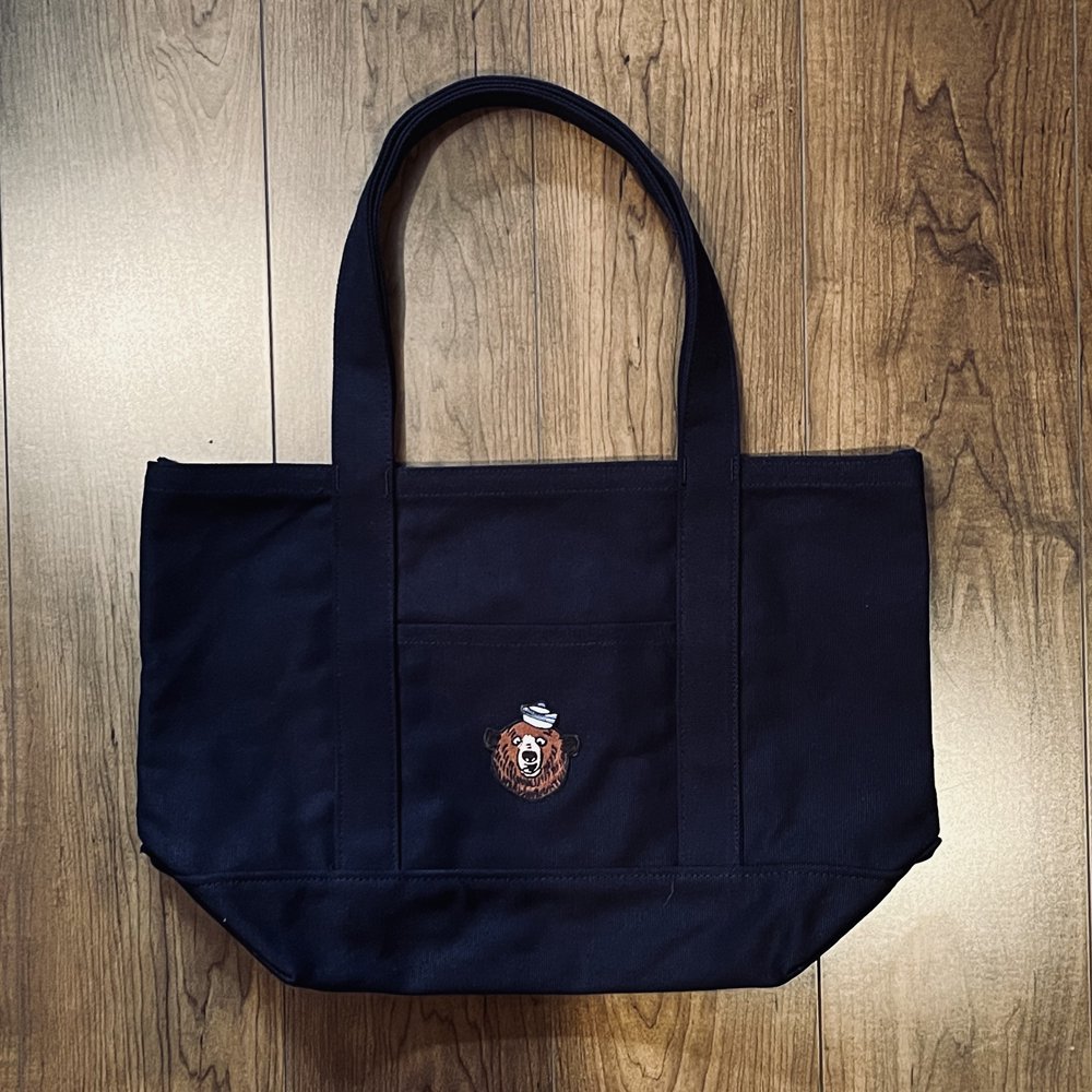 <img class='new_mark_img1' src='https://img.shop-pro.jp/img/new/icons9.gif' style='border:none;display:inline;margin:0px;padding:0px;width:auto;' />MAX WEIGHT Canvas Tote_Navy【Sailor Bear】