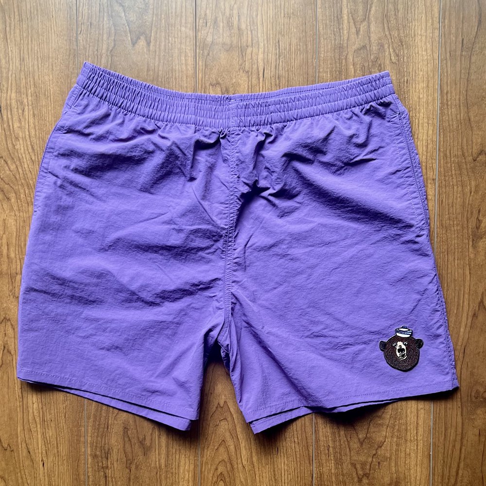 <img class='new_mark_img1' src='https://img.shop-pro.jp/img/new/icons14.gif' style='border:none;display:inline;margin:0px;padding:0px;width:auto;' />versatile shorts( leather bear)_Violet