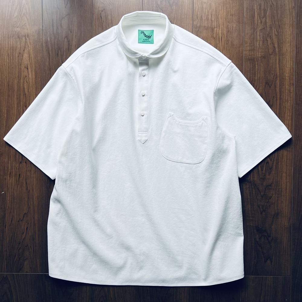<img class='new_mark_img1' src='https://img.shop-pro.jp/img/new/icons10.gif' style='border:none;display:inline;margin:0px;padding:0px;width:auto;' />KAENChesterOriginal Pullover shirt_ White