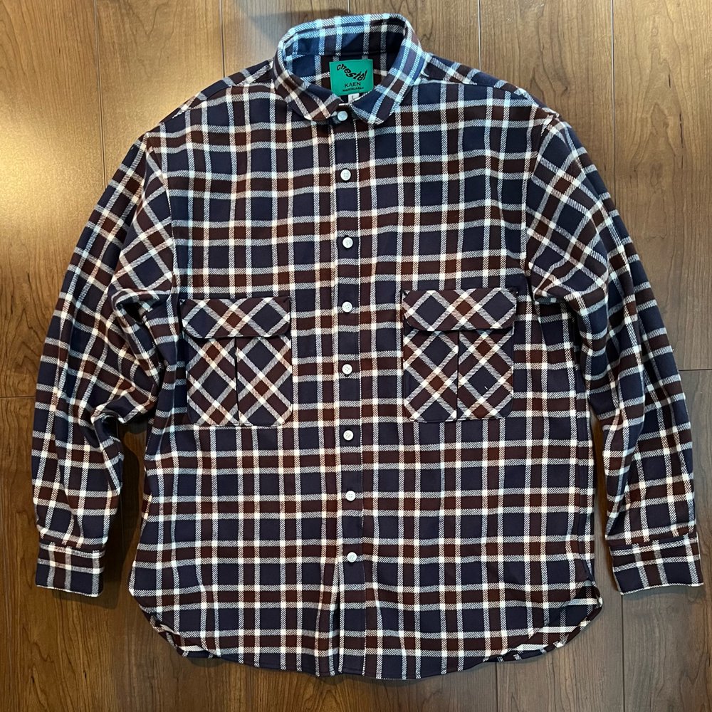 <img class='new_mark_img1' src='https://img.shop-pro.jp/img/new/icons9.gif' style='border:none;display:inline;margin:0px;padding:0px;width:auto;' />ChesterFlannel shirt_Navy Madras check