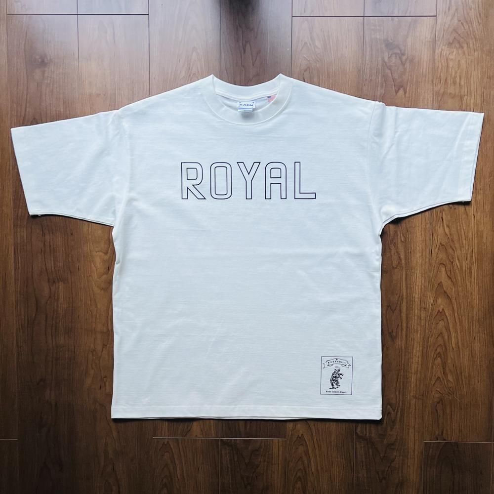 <img class='new_mark_img1' src='https://img.shop-pro.jp/img/new/icons10.gif' style='border:none;display:inline;margin:0px;padding:0px;width:auto;' />KAEN Chester ROYAL BEAR TEE_Natural/Black