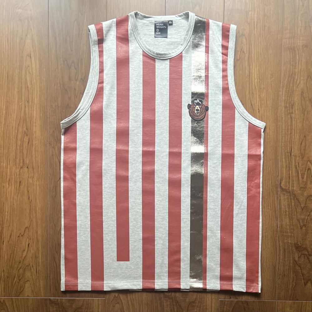 <img class='new_mark_img1' src='https://img.shop-pro.jp/img/new/icons10.gif' style='border:none;display:inline;margin:0px;padding:0px;width:auto;' />HEAVY WEIGHTs Nosleeve Tank_Burgundy