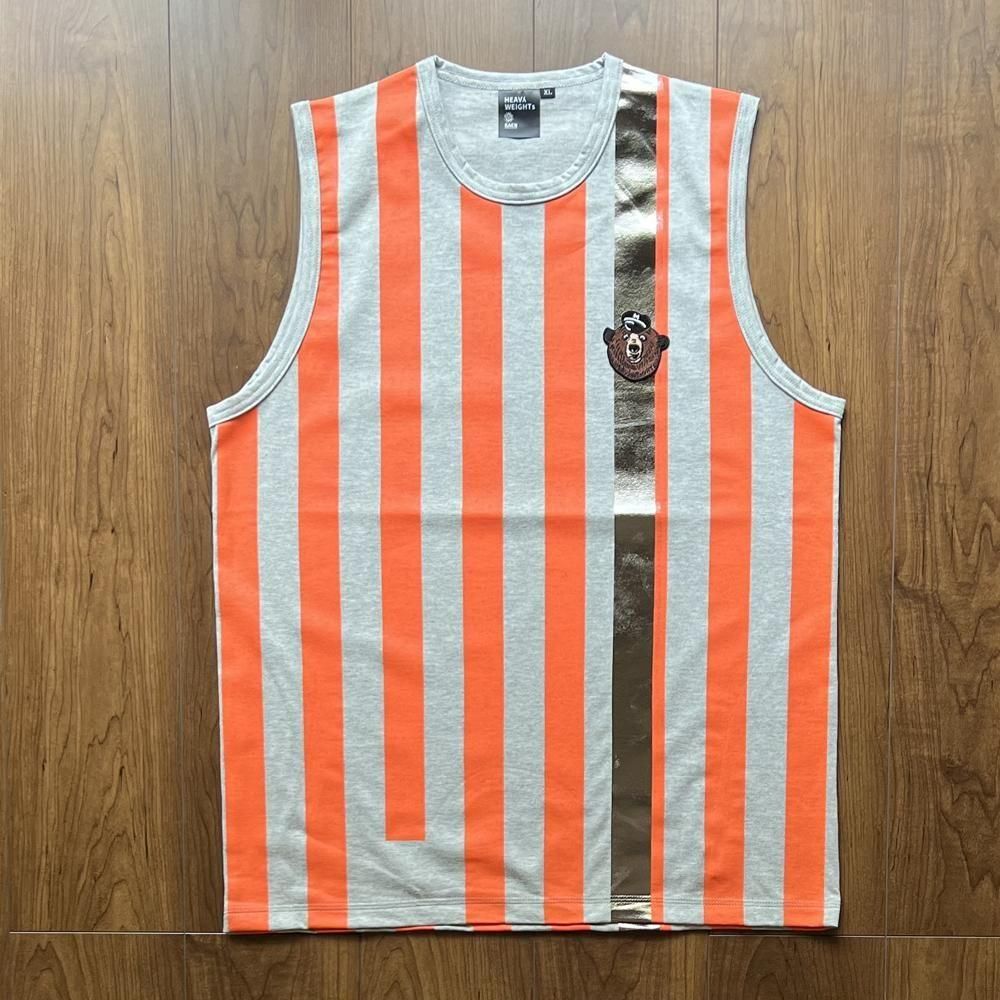 <img class='new_mark_img1' src='https://img.shop-pro.jp/img/new/icons10.gif' style='border:none;display:inline;margin:0px;padding:0px;width:auto;' />HEAVY WEIGHTsNosleeve Tank_orange