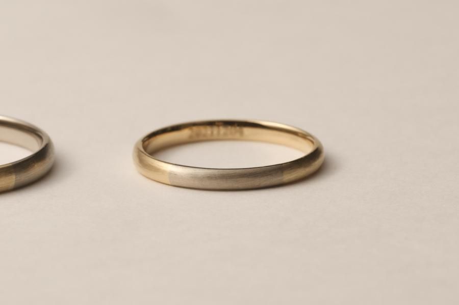 K18 Classic Oval Ring / 2.0mm