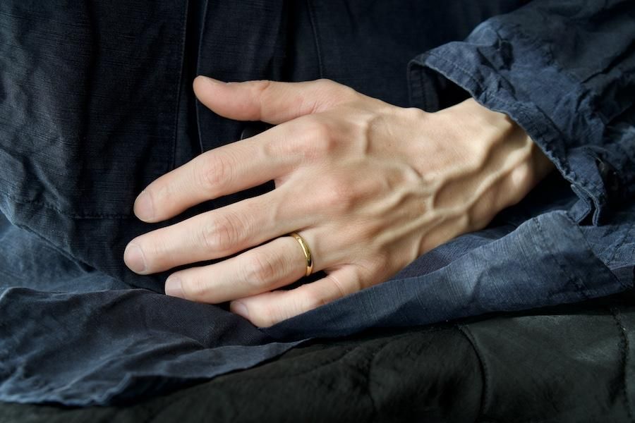 K18 Classic Oval Ring / 2.6mm - dzdz rings Online Store