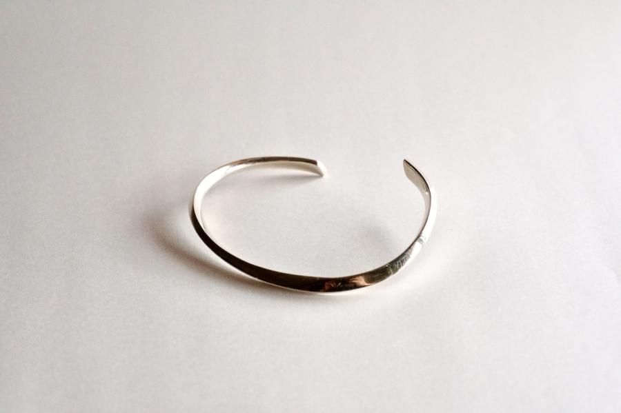 003〕Silver Edge Bangle - dzdz Online Store 003〕Silver Edge Bangle - dzdz Online Store