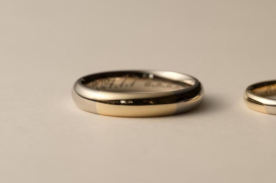 K18 Classic Oval Ring / 3.8mm
