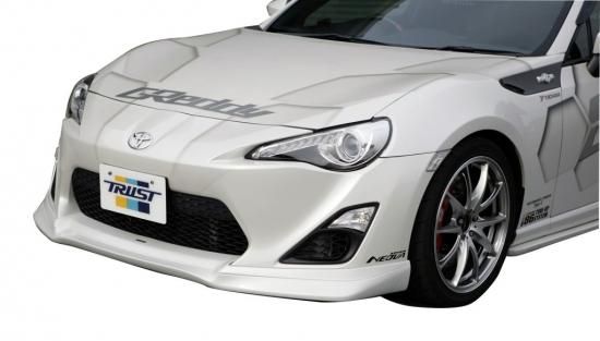 86前期フロントスカート TRUST 【M's】トヨタ 86 前期 ZN6（12.04-16.06）TRUST GReddy
