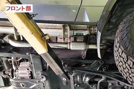 大型商品】GReddy クロスエキゾースト N-STYLE プラド KZJ78W