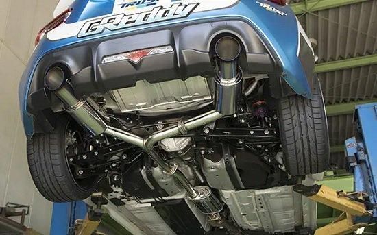 ヨウヘイ 86マフラー（GReddy パワーエクストリーム3） TRUST ZN6 86 GReddy パワーエクストリーム3 マフラー : エアロ