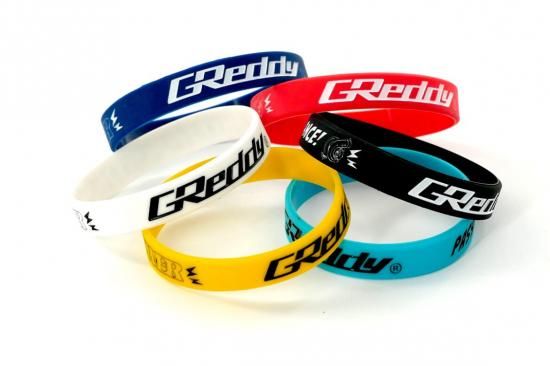 ラバーバンド GReddy シリコンリストバンド - GReddy ONLINE SHOP
