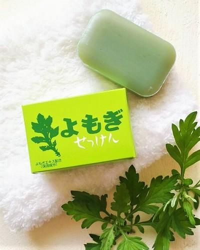 地の塩社 よもぎせっけん 98g 【ほたるの里のお洗濯屋さん】 地の塩社 よもぎせっけん 98g 【ほたるの里のお洗濯屋さん】