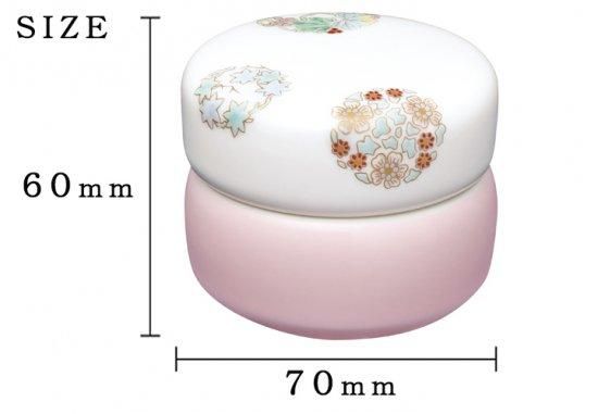 ミニ骨壷 Soul PetitPot 想い合子 姫丸紋 深川製磁 さくら ミニ骨壷 Soul PetitPot 想い合子 姫丸紋 深川製磁 さくら