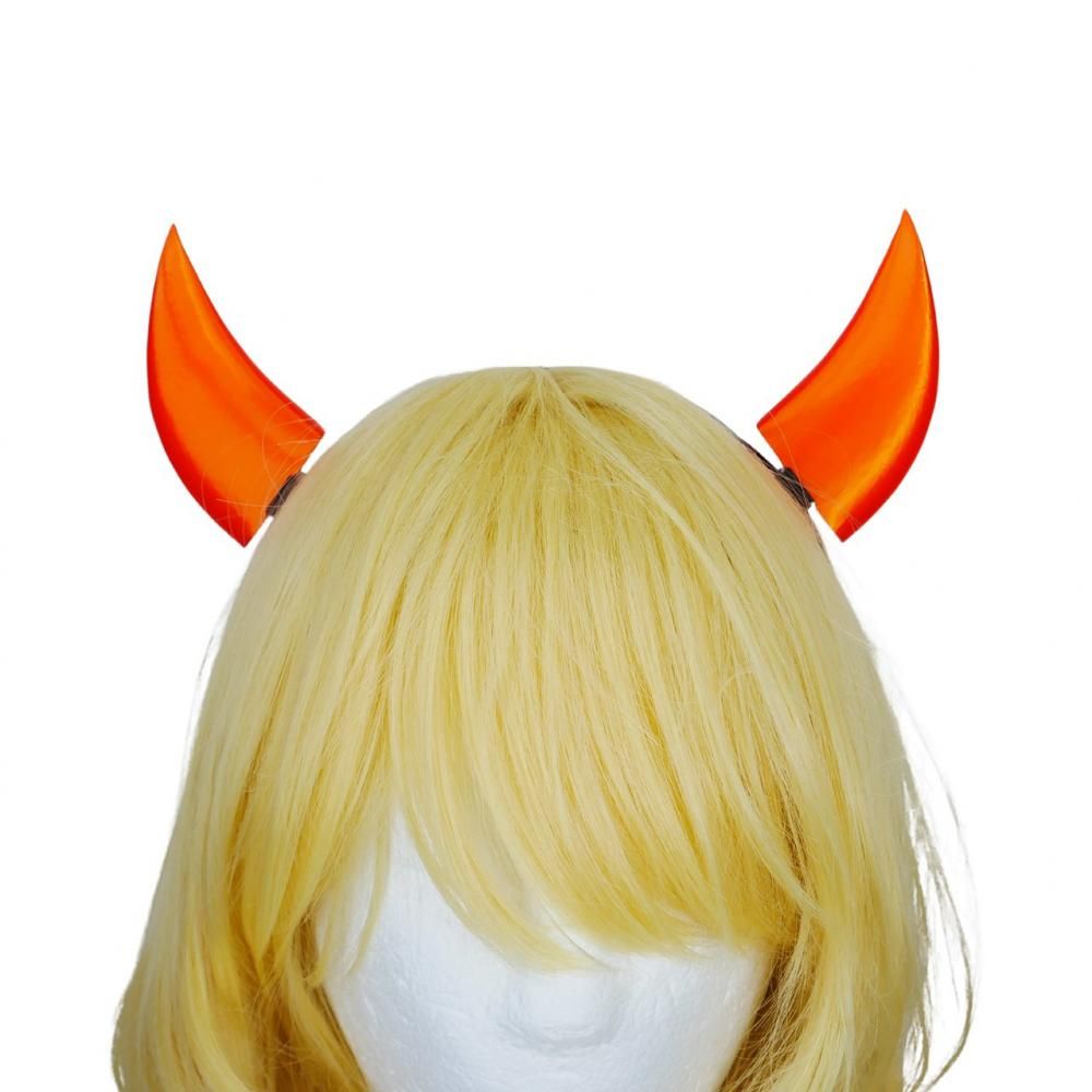 推しのツノ 推し角 小悪魔 カチューシャ 風 コスプレ用アイテム(4色)