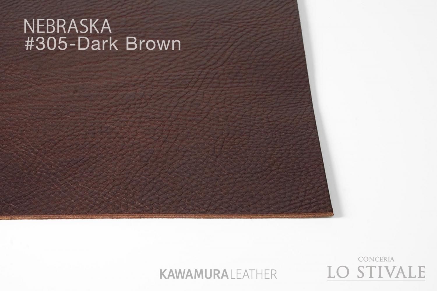 Lo Stivale社製イタリアンレザー『ネブラスカ / NEBRASKA』のA3サイズ